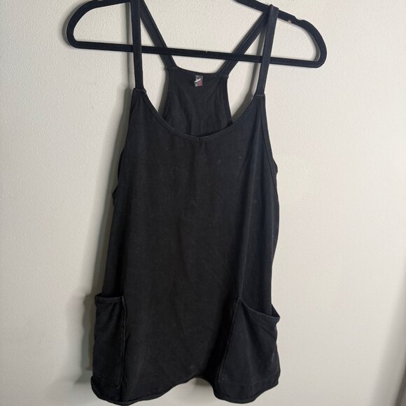 FP Movement Free People Women's Small Black Hot Shot Mini Dress Casual Workout - Picture 2 of 6